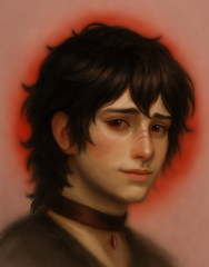 Painted portrait of an OC Painted portrait of an OC